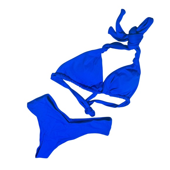 Vibrant Blue Bikini Set, NEW - Picture 1 of 9
